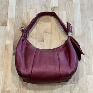 Brighton Red Leather Handbag